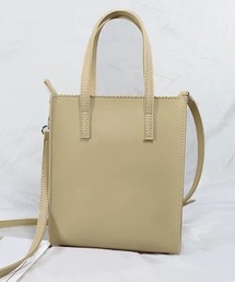 Coo+i（クーイ）の「スクエア2wayミニバッグ（ハンドバッグ）」