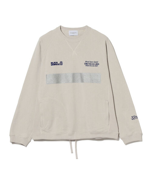 Black Weirdos(ブラックウィドウ)の「BLACK WEIRDOS / Refector Crewneck Sweatshirt(スウェット・メンズ・ベージュ・LARGE/X-LARGE)」の1枚目の写真
