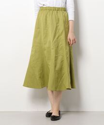 Samansa Mos2 blue | ナナメ切替スカート(スカート)