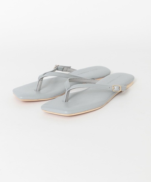 URBAN RESEARCH（アーバンリサーチ）の「スクエアトゥトングサンダル（サンダル・レディース・シルバー/オレンジ/ブラック/ライトブルー・38/36/37）」の11枚目の写真