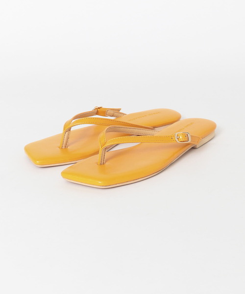 URBAN RESEARCH（アーバンリサーチ）の「スクエアトゥトングサンダル（サンダル・レディース・シルバー/オレンジ/ブラック/ライトブルー・38/36/37）」の8枚目の写真