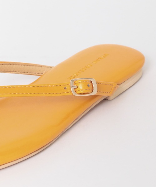 URBAN RESEARCH（アーバンリサーチ）の「スクエアトゥトングサンダル（サンダル・レディース・シルバー/オレンジ/ブラック/ライトブルー・38/36/37）」の7枚目の写真