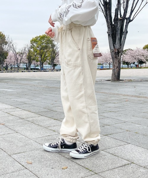 PairPair(ペアペア)の「アソートジョガーパンツ(ユニセックス)(その他パンツ・メンズ・サックスブルー/アイボリー/ブルー系その他・MEDIUM/LARGE)」の6枚目の写真