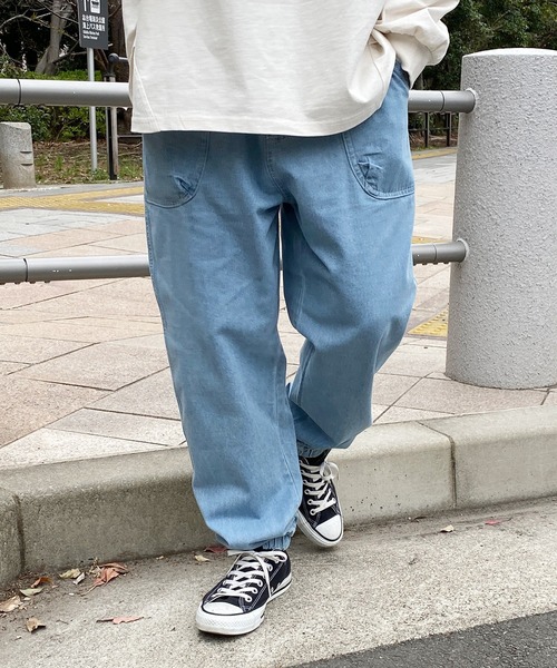 PairPair(ペアペア)の「アソートジョガーパンツ(ユニセックス)(その他パンツ・メンズ・サックスブルー/アイボリー/ブルー系その他・MEDIUM/LARGE)」の18枚目の写真
