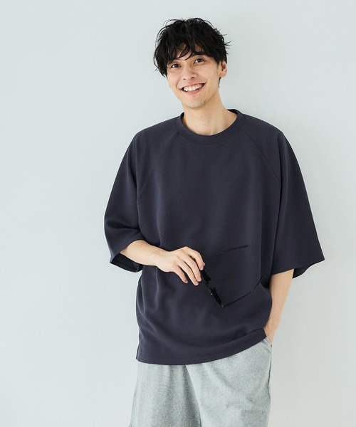 セール】【WEB限定セール】メンズ エンボスラグランプルオーバー