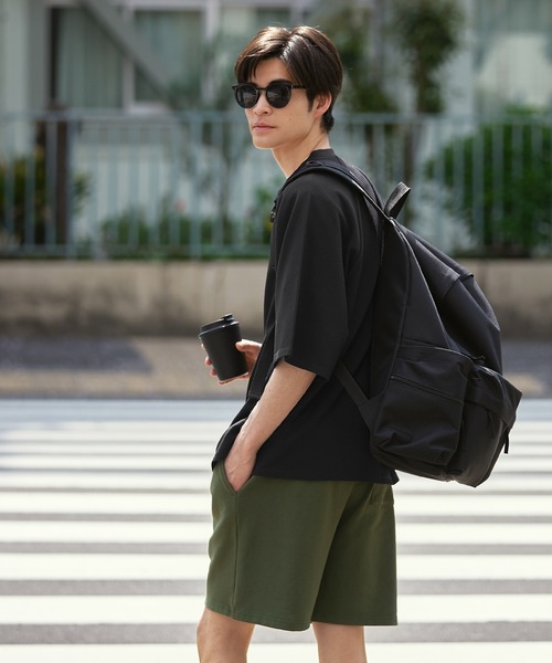 coca（coca）（コカ）の「【WEB限定セール】メンズ エンボスラグランプルオーバー（Tシャツ/カットソー・メンズ・ブラック/ネイビー/チャコール/ライトグレー・ONE SIZE）」の6枚目の写真