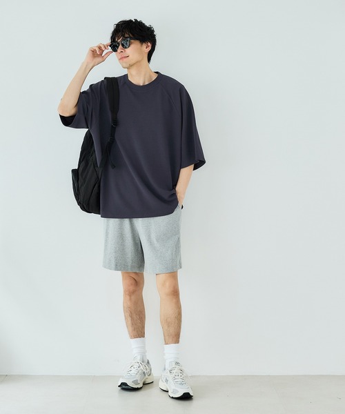 coca（coca）（コカ）の「【WEB限定セール】メンズ エンボスラグランプルオーバー（Tシャツ/カットソー・メンズ・ブラック/ネイビー/チャコール/ライトグレー・ONE SIZE）」の15枚目の写真