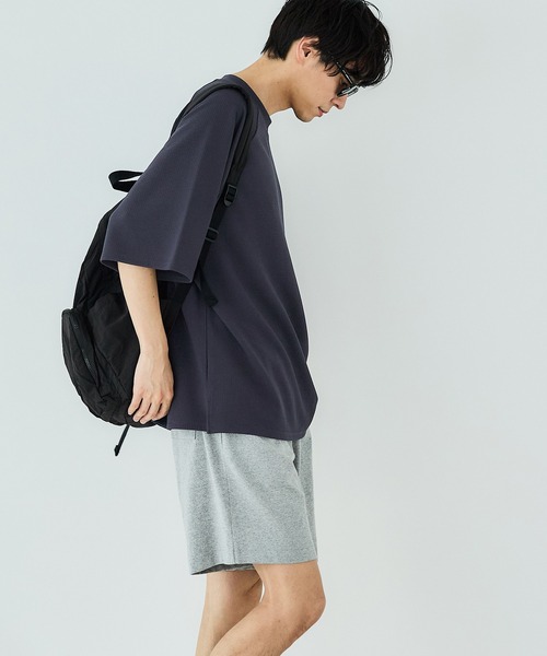 coca（coca）（コカ）の「【WEB限定セール】メンズ エンボスラグランプルオーバー（Tシャツ/カットソー・メンズ・ブラック/ネイビー/チャコール/ライトグレー・ONE SIZE）」の16枚目の写真