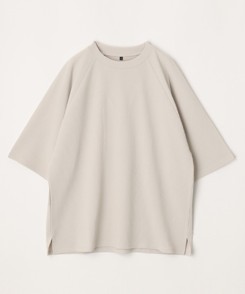 coca（coca）（コカ）の「【WEB限定セール】メンズ エンボスラグランプルオーバー（Tシャツ/カットソー・メンズ・ブラック/ネイビー/チャコール/ライトグレー・ONE SIZE）」の20枚目の写真