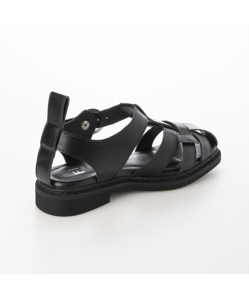 Fin(フィン)の「スクエアトゥグルカサンダル【低反発スポンジ入り】(サンダル・レディース・ブラック/ブラウン/アイボリー・LL/S/M/L)」の13枚目の写真