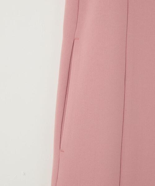 green label relaxing（グリーンレーベルリラクシング）の「【WEB限定】［ XS /H148-155㎝］Pトロ ノーラペル ジレ -マシンウォッシャブル・ストレッチ・防シワ-（ベスト・レディース・ダークグレー/ベージュ/ピンク・XS）」の7枚目の写真