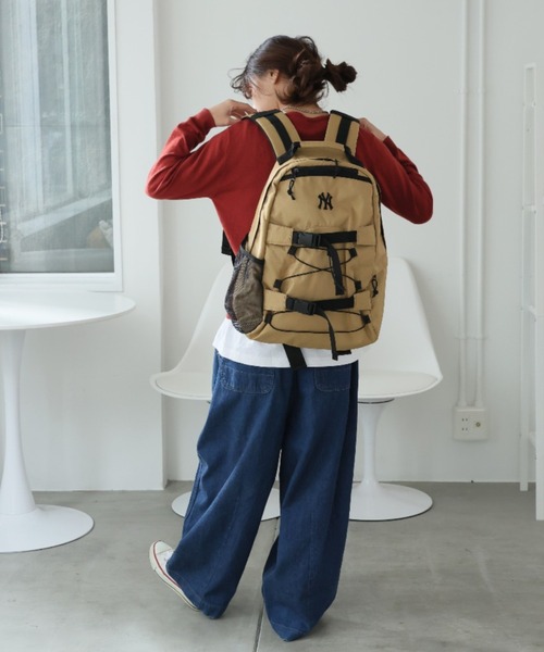 MLB（メジャーリーグベースボール）の「MLB デイパック（バックパック/リュック・レディース・ブラック系その他2/ブラック/ブラック系その他/ベージュ/ブラック系その他3/ブラック系その他4・FREE）」の17枚目の写真