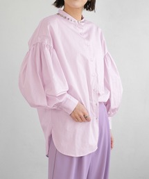 ＡＮＤＪ | 【2022/SS】ボリューム袖バンドカラーブラウス(シャツ/ブラウス)