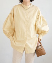 ＡＮＤＪ | 【2022/SS】ボリューム袖バンドカラーブラウス(シャツ/ブラウス)