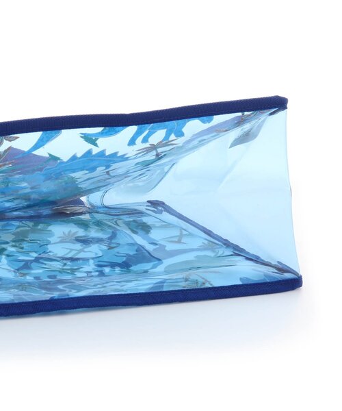 Ampersand（アンパサンド）の「ビーチバッグ（スイムグッズ・キッズ・ブルー/カーキ・MEDIUM）」の7枚目の写真