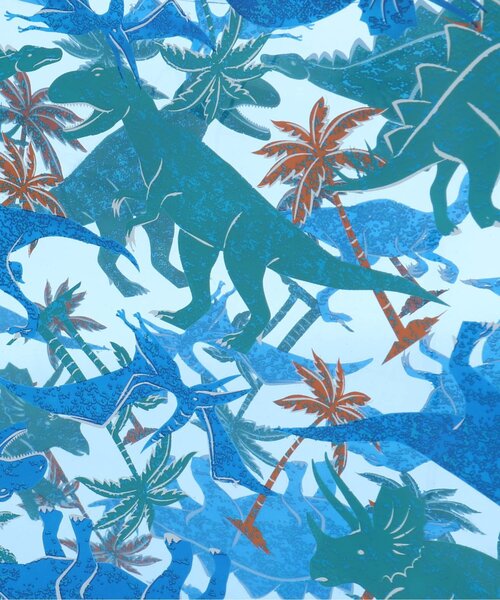 Ampersand（アンパサンド）の「ビーチバッグ（スイムグッズ・キッズ・ブルー/カーキ・MEDIUM）」の8枚目の写真