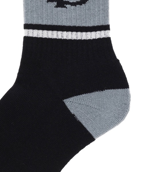 F-LAGSTUF-F（フラグスタフ）の「FLAGSTUFF LINE FS LOGO SOX 22SS-FS-61（ソックス/靴下・メンズ・ライトブルー/ホワイト/ブラック/ピンク・FREE）」の7枚目の写真