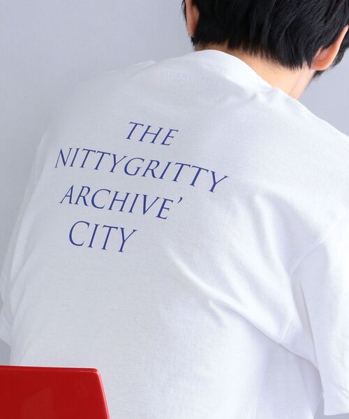 SHIPS（シップス）の「THE NITTY GRITTY ARCHIVE CITY: プリント T