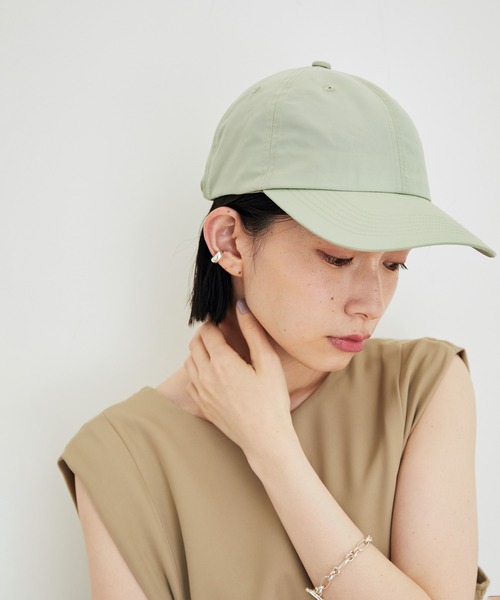 ADAM ET ROPE'（アダムエロペ）の「ドローコードサテンキャップ（キャップ・レディース・ブラック/グリーン系その他・FREE）」の4枚目の写真