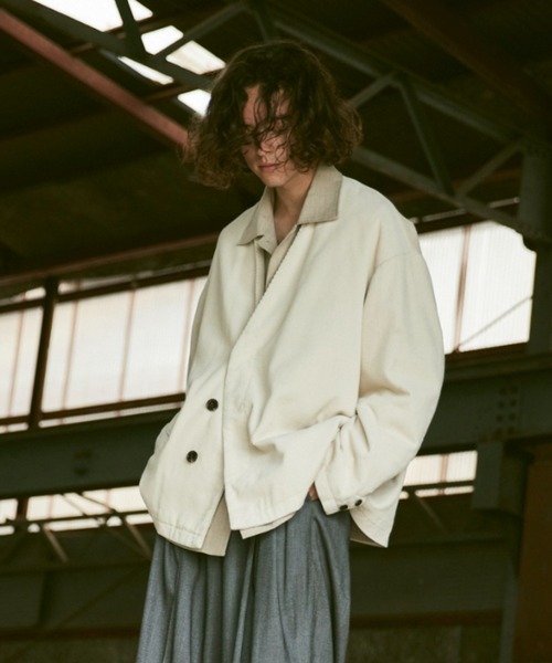 Casper John クロスカラーブレザー&スラックスセットアップ