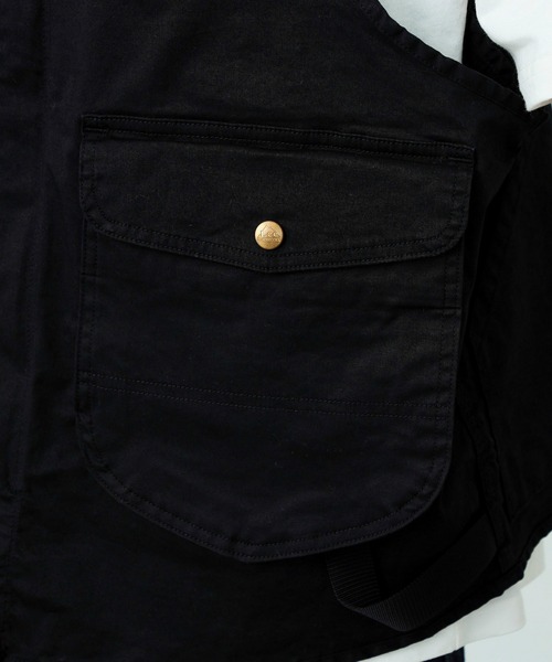 Lee(リー)の「Lee/リー【Lee OUTDOORS】アウトドアベスト(ベスト・メンズ・オリーブ/インディゴブルー/ブラック/ベージュ・LARGE/MEDIUM)」の12枚目の写真