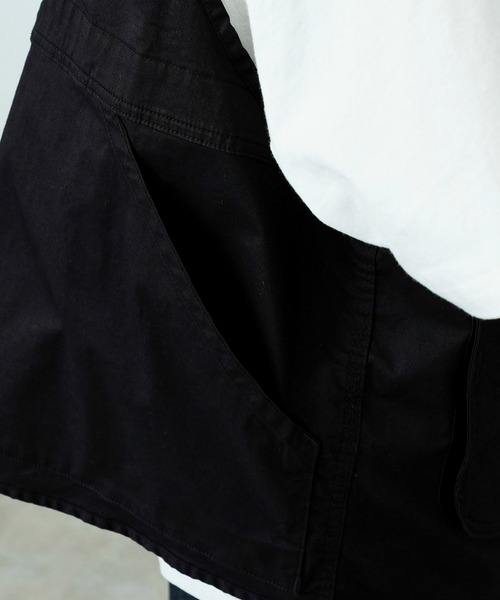 Lee(リー)の「Lee/リー【Lee OUTDOORS】アウトドアベスト(ベスト・メンズ・オリーブ/インディゴブルー/ブラック/ベージュ・LARGE/MEDIUM)」の14枚目の写真