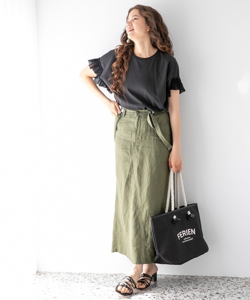 niko and...（ニコアンド）の「オリジナルループ編みサンダル（サンダル・レディース・アイボリー/グレー/ブラック・SMALL/LARGE/MEDIUM）」の4枚目の写真