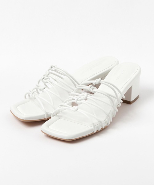 niko and...（ニコアンド）の「オリジナルループ編みサンダル（サンダル・レディース・アイボリー/グレー/ブラック・SMALL/LARGE/MEDIUM）」の8枚目の写真