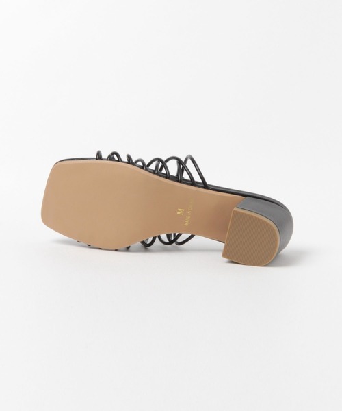 niko and...（ニコアンド）の「オリジナルループ編みサンダル（サンダル・レディース・アイボリー/グレー/ブラック・SMALL/LARGE/MEDIUM）」の12枚目の写真