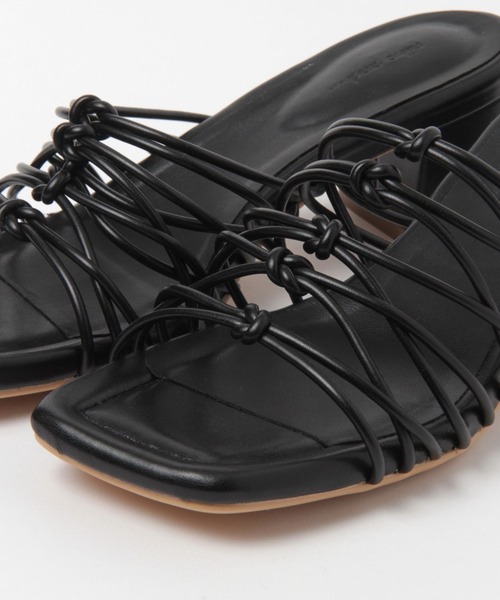 niko and...（ニコアンド）の「オリジナルループ編みサンダル（サンダル・レディース・アイボリー/グレー/ブラック・SMALL/LARGE/MEDIUM）」の13枚目の写真