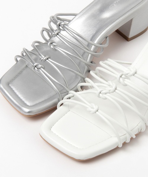 niko and...（ニコアンド）の「オリジナルループ編みサンダル（サンダル・レディース・アイボリー/グレー/ブラック・SMALL/LARGE/MEDIUM）」の14枚目の写真