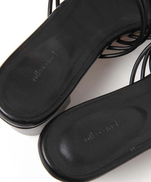 niko and...（ニコアンド）の「オリジナルループ編みサンダル（サンダル・レディース・アイボリー/グレー/ブラック・SMALL/LARGE/MEDIUM）」の16枚目の写真