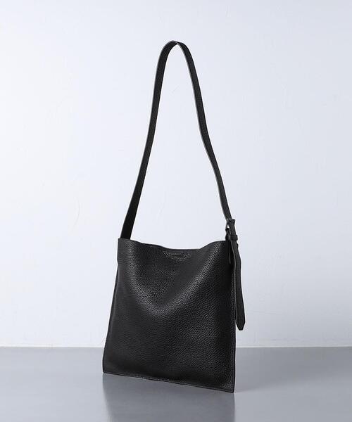 HAS(ハズ)の「<HAS> フラット バッグ(ショルダーバッグ・メンズ・ブラック・FREE)」の4枚目の写真