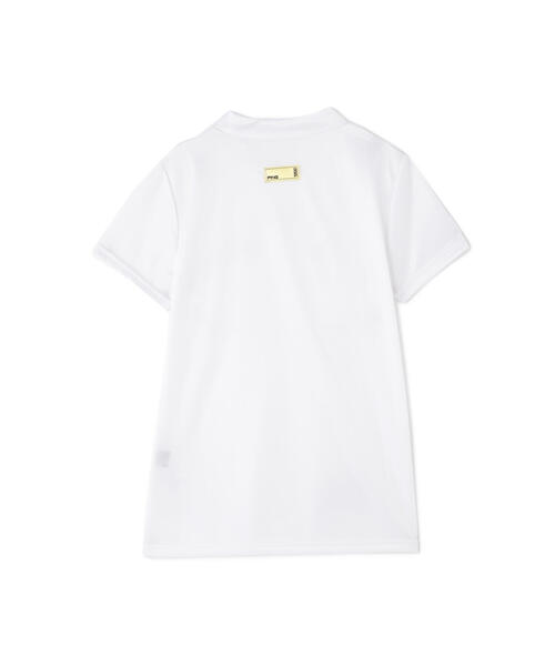 【PING APPAREL】ポリエステルカノコ 半袖ハーフジップハイネックシャツ ＜GOLD LINE＞ (MENS)
