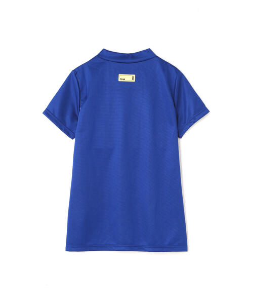 【PING APPAREL】ポリエステルカノコ 半袖ハーフジップハイネックシャツ ＜GOLD LINE＞ (MENS)