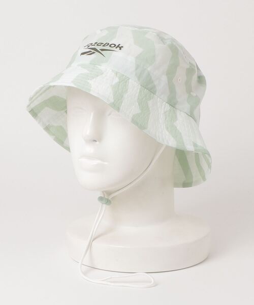 Reebok（リーボック）の「クラシックス サマー バケットハット / Classics Summer Bucket Hat /（ハット・メンズ・グリーン系その他/ベージュ系その他・LARGE）」の8枚目の写真