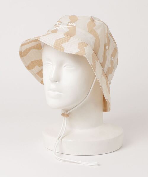 Reebok（リーボック）の「クラシックス サマー バケットハット / Classics Summer Bucket Hat /（ハット・メンズ・グリーン系その他/ベージュ系その他・LARGE）」の4枚目の写真
