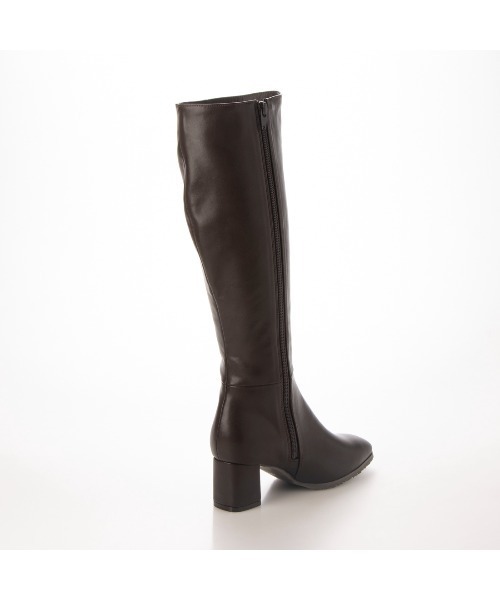 EVOL（イーボル）の「【EVOL】5.5cmスクエアロングブーツ IT9861（ブーツ・レディース・ブラック/ベージュ/ブラウン・22.5cm/23.5cm/24.5cm/23.0cm/24.0cm/25.0cm）」の18枚目の写真