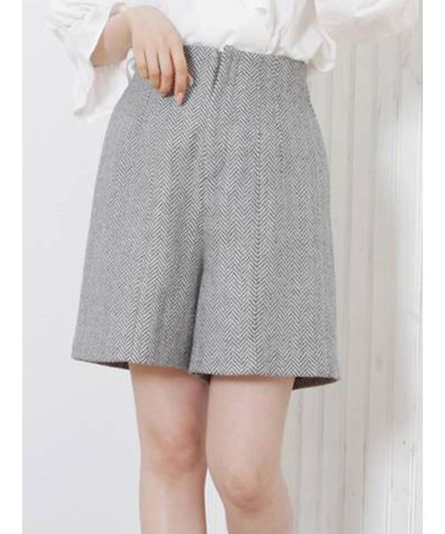 ハイウエストチェックショートパンツ その他パンツ Mercuryduo マーキュリーデュオ のファッション通販 Zozotown