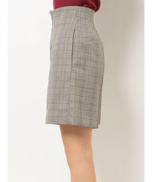 MERCURYDUO（マーキュリーデュオ）の「ハイウエストチェックショートパンツ（その他パンツ・レディース・ライトグレー/その他1・SMALL/MEDIUM）」の10枚目の写真