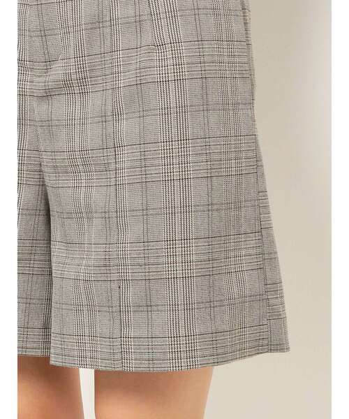 MERCURYDUO（マーキュリーデュオ）の「ハイウエストチェックショートパンツ（その他パンツ・レディース・ライトグレー/その他1・SMALL/MEDIUM）」の19枚目の写真