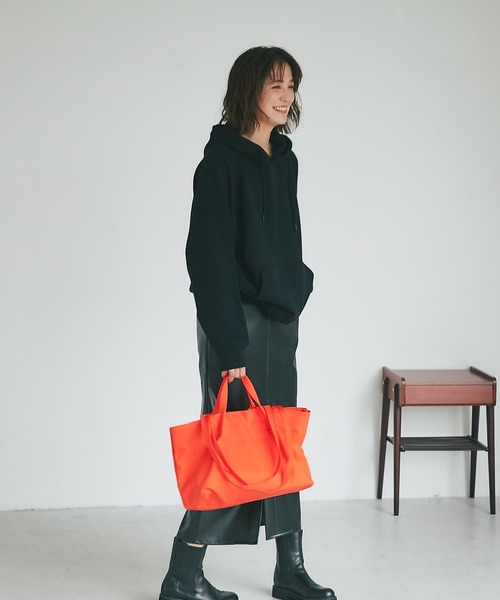 RIVE DROITE(リヴドロワ)の「R.good/アールドットグッド/2WAYカラートート(トートバッグ・レディース・オレンジ/ブラウン・FREE)」の4枚目の写真