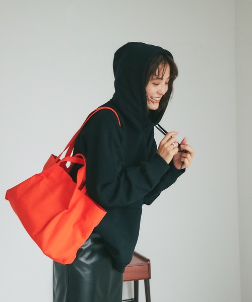 RIVE DROITE(リヴドロワ)の「R.good/アールドットグッド/2WAYカラートート(トートバッグ・レディース・オレンジ/ブラウン・FREE)」の3枚目の写真