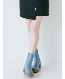 サイドゴアチャンキーブーツ