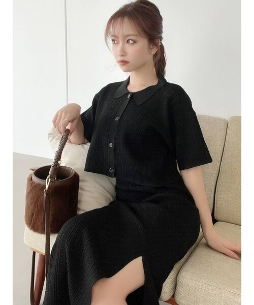 RESEXXY（リゼクシー）の「ツイストハンドルフラッフィーバッグ（ショルダーバッグ・レディース・ブラウン/アイボリー・FREE）」の16枚目の写真