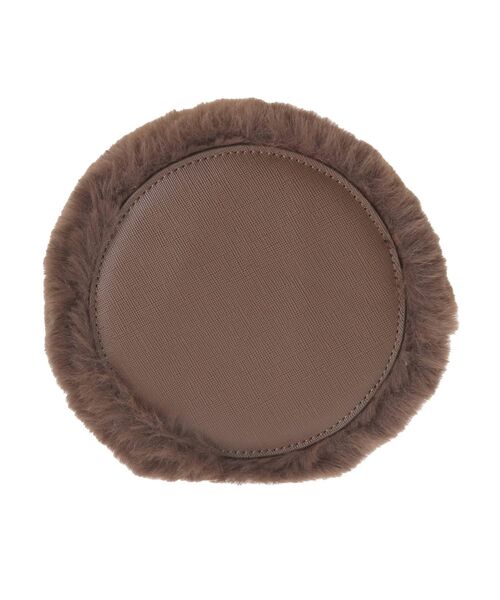 RESEXXY（リゼクシー）の「ツイストハンドルフラッフィーバッグ（ショルダーバッグ・レディース・ブラウン/アイボリー・FREE）」の7枚目の写真