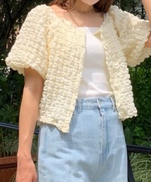 one after another NICE CLAUP | 羽織にもなるぷくぷくトップス(シャツ/ブラウス)