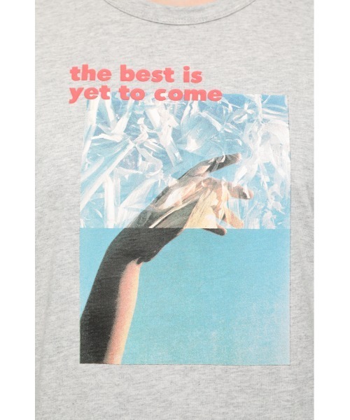 SLY(スライ)の「PHOTO LOGO T/SH フォト ロゴ Tシャツ(Tシャツ/カットソー・レディース・ホワイト/ブラック/杢グレー・FREE)」の9枚目の写真