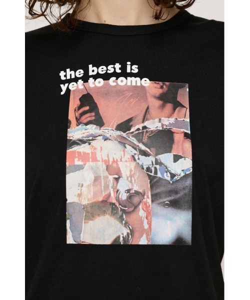 SLY(スライ)の「PHOTO LOGO T/SH フォト ロゴ Tシャツ(Tシャツ/カットソー・レディース・ホワイト/ブラック/杢グレー・FREE)」の8枚目の写真