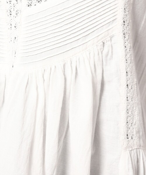 DRESSTERIOR（ドレステリア）の「◆インドレースチュニック（チュニック・レディース・ブラック/オフホワイト/ブルー・38/36）」の20枚目の写真